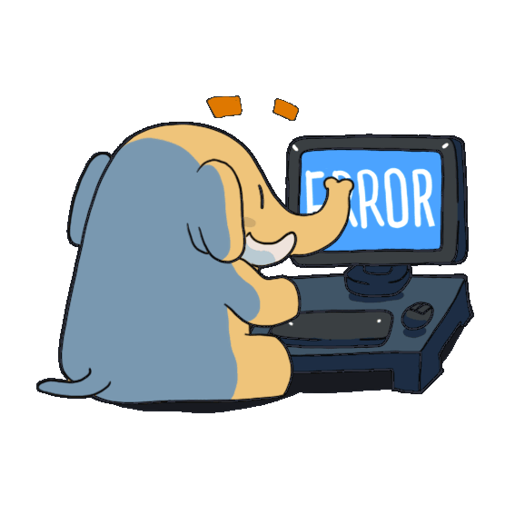 Mastodon en train de coder